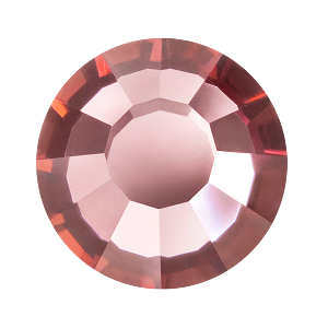 Preciosa Hot Fix VIVA12 Flatback Rhinestones 2155V SS 8 Crystal Antique Pink (1,440 Pieces)