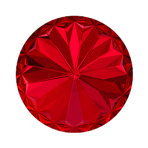 Swarovski 1122 Rivoli SS34 Scarlet +