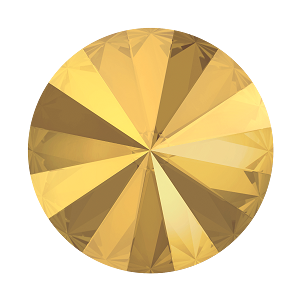 Swarovski 1122 Rivoli SS39 Crystal Metallic Sunshine +
