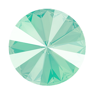 Swarovski 1122 Rivoli 14mm Crystal Mint Green (LacquerPro) 