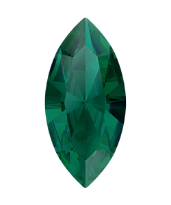 Swarovski 4228 Xilion Navette Fancy Stone 8x4mm Emerald (Unfoiled) Ignite (360 Pieces) +