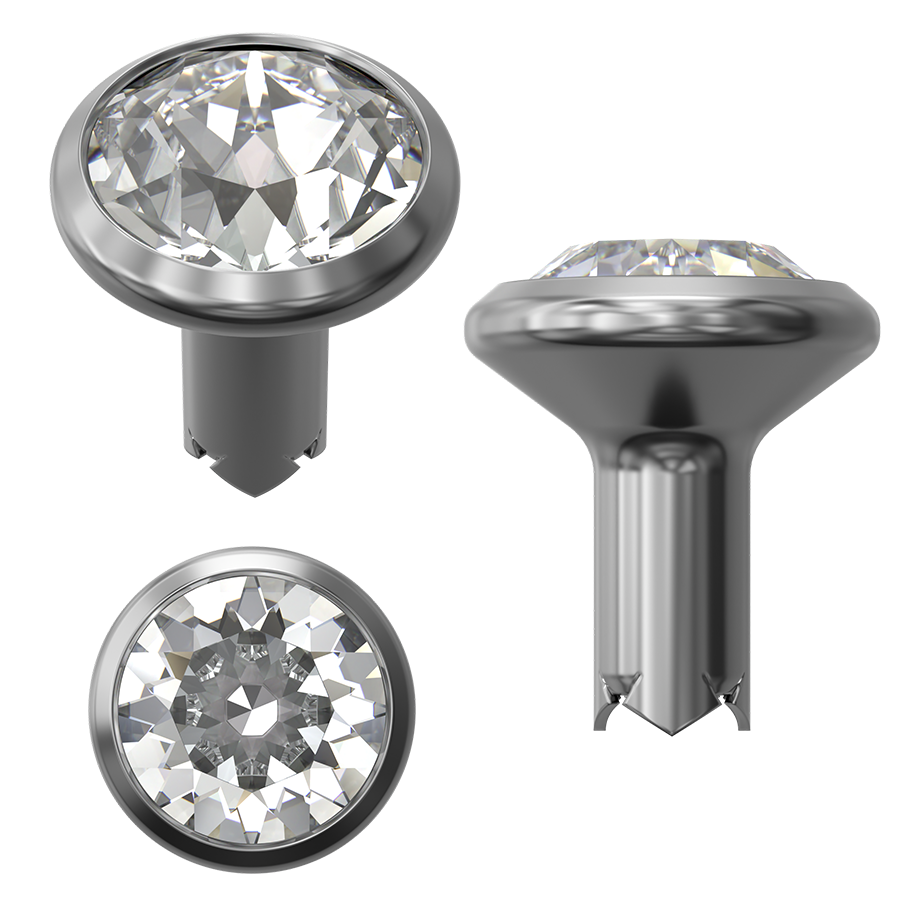 Gunmetal Rivets