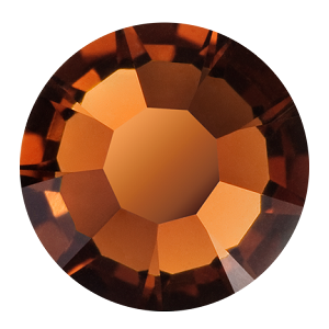 Preciosa MAXIMA Flatback Rhinestone 2151M SS34 Chocolate (144 Pieces)