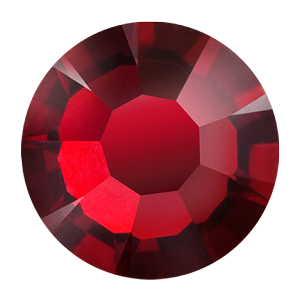 Preciosa MAXIMA Flatback Rhinestone 2151M SS 5 Vivid Siam (1,440 Pieces)