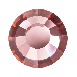 Preciosa Hot Fix VIVA12 Flatback Rhinestones 2155V SS 6 Crystal Antique Pink (1,440 Pieces)