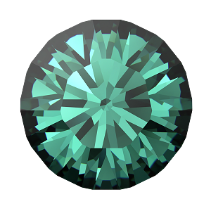 Swarovski 1028 Xilion Pointed Back Chaton PP 2 ReCreated Caribbean Green (1,440 Pieces)