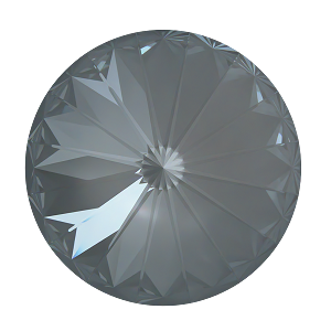 Swarovski 1122 Rivoli 12mm Crystal Dark Grey Ignite (LacquerPro)