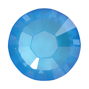Swarovski 2038 Hot Fix Xilion Flatback Rhinestones SS10 Crystal Electric Blue Ignite (LacquerPro) (1,440 Pieces)