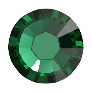 Swarovski 2038 Hot Fix Xilion Flatback Rhinestones SS 6 Majestic Green (1,440 Pieces)