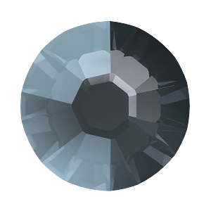 Swarovski 2038 Hot Fix Xilion Flatback Rhinestones SS 6 Graphite Nightfall (1,440 Pieces)