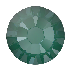 Swarovski 2058 Xilion Flatback Rhinestones SS 7 Crystal Pine Green Ignite (LacquerPro)