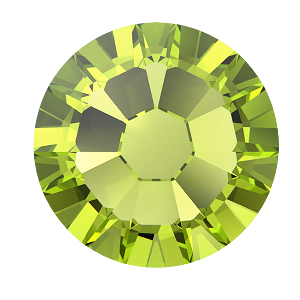 Swarovski 2058 Xilion Flatback Rhinestones SS 9 Citrus Green 