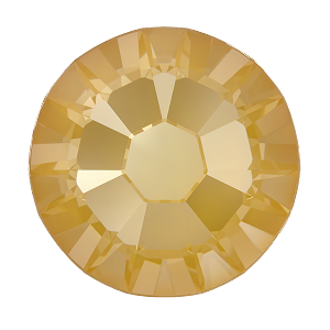 Swarovski 2058 Xilion Flatback Rhinestones SS 5 Crystal Tuscan Yellow Lux (LacquerPro) 