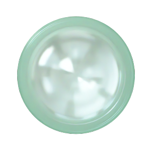 Swarovski 2080/4 Cabachon Flatbacks SS10 Crystal Soft Mint Ignite (LacquerPro) 