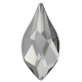 Swarovski 2205 Hot Fix Flame Flatback Rhinestones 10mm Crystal Urban Grey (144 Pieces)