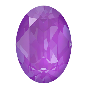 Swarovski 4120 Oval Fancy Stone 14x10mm Crystal Electric Violet Ignite (LacquerPro)