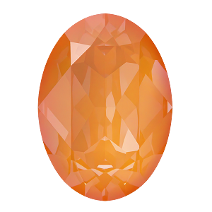 Swarovski 4120 Oval Fancy Stone 14x10mm Crystal Mango Ignite (LacquerPro) 