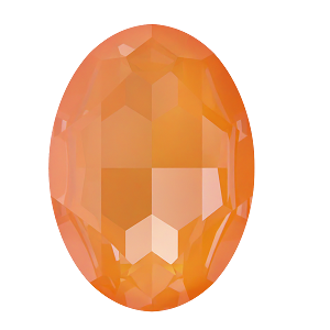 Swarovski 4127 Large Oval Fancy Stone 30x22mm Crystal Mango Ignite (LacquerPro) (24 Pieces)