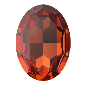 Swarovski 4127 Large Oval Fancy Stone 30x22mm Persian Red (TCF) (24 Pieces)