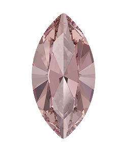 Swarovski 4228 Xilion Navette Fancy Stone 6x3mm Light Rose (Unfoiled) Ignite (720 Pieces) +