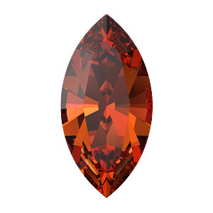 Swarovski 4228 Xilion Navette Fancy Stone 10x5mm Persian Red (TCF) (360 Pieces)