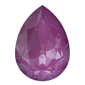 Swarovski 4320 Pear Fancy Stone 14x10mm Crystal Orchid Ignite (LacquerPro) 