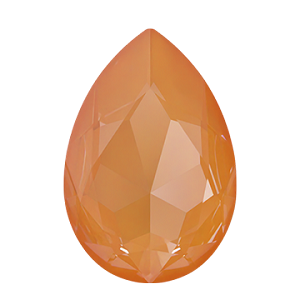 Swarovski 4327 Pear Fancy Stone 30x20mm Crystal Mango Ignite (LacquerPro) (24 Pieces)
