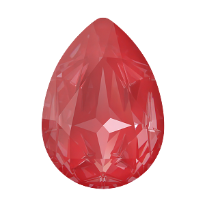 Swarovski 4390 Mirage Pear Fancy Stone 10x7mm Crystal Poppy Red Ignite (LacquerPro) (144 Pieces)