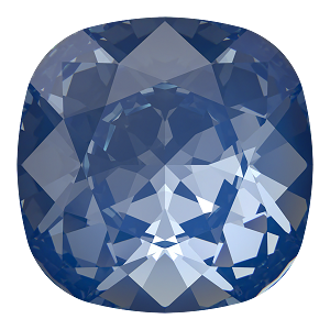 Swarovski 4470 Cushion Cut Square Fancy Stone 12mm Crystal Blue Muse Lux (LacquerPro) 