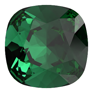 Swarovski 4470 Cushion Cut Square Fancy Stone 10mm Majestic Green 