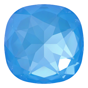 Swarovski 4487 Large Cushion Square Fancy Stone 27mm Crystal Electric Blue Ignite (LacquerPro) (24 Pieces)
