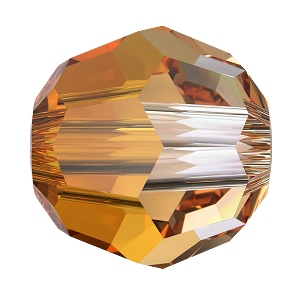 Swarovski 5000 Round Bead 4mm Dark Orange (TCF) 