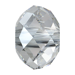 Swarovski 5040 Briolette Bead 8mm Crystal Blue Shade