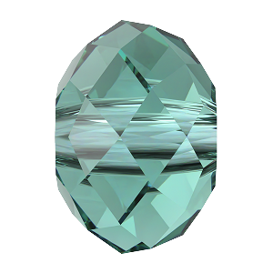 Swarovski 5040 Briolette Bead 6mm ReCreated Caribbean Green