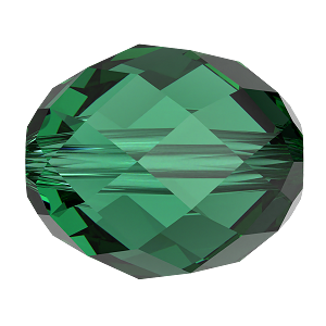 Swarovski 5044 Olive Briolette Bead 5x4mm Majestic Green 