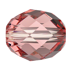 Swarovski 5044 Olive Briolette Bead 5x4mm Rose Peach