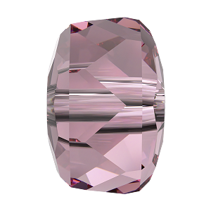 Swarovski 5045 Angular Rondelle Bead 6mm Light Rose 