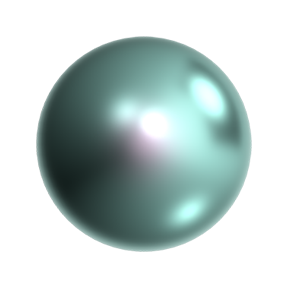 Swarovski 5810 Crystal Round Pearl 10mm Iridescent Light Turquoise