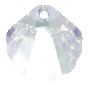 Swarovski 6723 Shell Pendant 40mm Crystal Moonlight (6 Pieces)